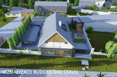 Prodej objektu k podnikání a bydlení, ulice Přátelství Praha 10 Uhřiněves